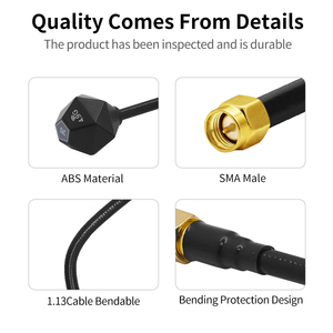 Antena para Dron KXANT 1240-1290MHz SMA 2DBI, Módulo Receptor para Skyzone y Fat Shark - Product Image 3