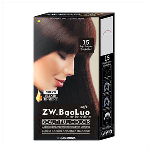 Fabricants chinois OEM professionnels personnalisés semi-permanente de couleur rouge <span class=keywords><strong>bourgogne</strong></span> crème de teinture naturelle pour cheveux à base de plantes pour femmes hommes - Product Image 6