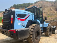 SANY SW956E MAX Electric Wheel Loader Bertenaga Baterai untuk Penanganan Material di Tambang, Gudang, dan Pabrik Baja