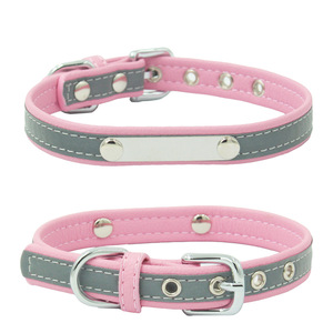 Custom Personalized Pet <b>Dog</b> <b>Tag</b> Pet <b>Dog</b> Collars Leashes Luxury Nylon Custom <b>Dog</b> Collar With Name Plate - Product Image 1