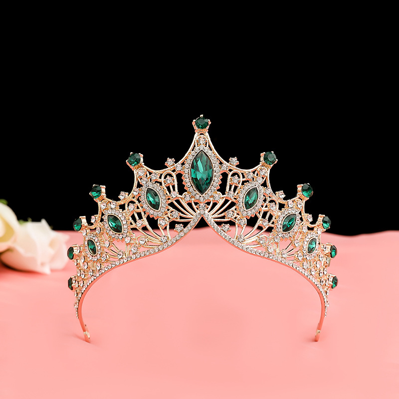 Tiara Con Corona Di Compleanno Per Donna – Argento Con Strass E Piccoli Fiori – Diadema Da Principessa Per Festa E Matrimonio - 3