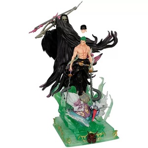Nuevo 26cm Japón One Pieces <span class=keywords><strong>Anime</strong></span> <span class=keywords><strong>GK</strong></span> One Pieces Figura DE ACCIÓN Death Ghost Roronoa Zoro <span class=keywords><strong>Anime</strong></span> Figura - Product Image 5