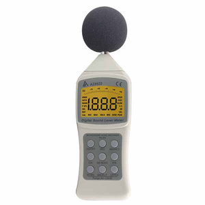 Medidor de nivel de sonido AZ8922 con función de retroiluminación Probador de ruido digital 30 ~ 130 <span class=keywords><strong>dB</strong></span> - Product Image 1