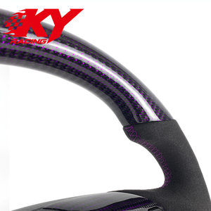 Volante Deportivo de Fibra de Carbono Personalizado para BMW M3 M4 M5 330i 335i 318i E60 E61 E62 E63 E64 E87 E82 E87 E93 E91 E92 - Product Image 2