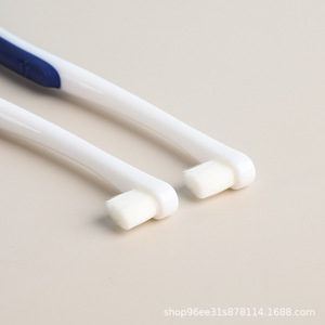 Pet Toothbrush For Cat <b>Small</b> Head Soft Bristles Disposable Oral Hygiene <b>Tool</b> Round Shape PPTPR Material - Product Image 5