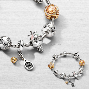 Pulsera <span class=keywords><strong>de</strong></span> Plata 925 Original al Por Mayor con Cuentas <span class=keywords><strong>de</strong></span> Abalorios DIY para Pulsera, Pulsera Estilo <span class=keywords><strong>Serpiente</strong></span> <span class=keywords><strong>de</strong></span> Plata 925, Pulseras Originales <span class=keywords><strong>de</strong></span> Plata - Product Image 4
