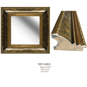 Marcos <span class=keywords><strong>para</strong></span> Cuadros, Marcos <span class=keywords><strong>para</strong></span> Pinturas al Óleo, Espejos, Decoración de Hoteles, Marcos de Pared, Venta al por Mayor, Estilo Barroco Clásico, Madera, Fábrica, Dorado - Product Image 2