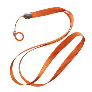 Lanière de cartouche personnalisée en gros avec crochet, capacité 0,5 ml/1 ml, anneau en silicone caoutchouc, polyester écologique, sérigraphie - Product Image 1