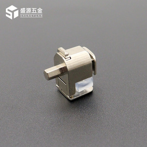 Shengyuan Zinc Alloy Glass Clips Nickel Plated Easy Installation For Furniture Shelf Support - Product Image 3