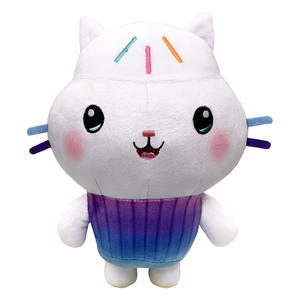 Cuscino per sirene Anime Kawaii, giocattolo morbido, regalo per bambini, graziosi gabby di peluche casa delle bambole, - Product Image 4