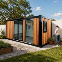 Boxspace Maison Modulaire Design Moderne Villa Préfabriquée de Luxe Structure en Acier Haute Résistance Maison Conteneur pour Hôtel