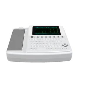 Máquina de <span class=keywords><strong>ECG</strong></span> de 12 canales de alta calidad profesional Visbull con pantalla táctil de 7 pulgadas, equipo de <span class=keywords><strong>ECG</strong></span> portátil - Product Image 1