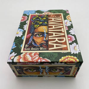 Kartu <span class=keywords><strong>Tarot</strong></span> Berlapis Emas Cetak Warna Penuh - Product Image 6