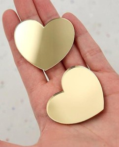Factory Price 1-6mm Thick 4ftx8ft Gold <strong>Mirror</strong> <strong>Plastic</strong> PMMA Acrylic Sheets Custom DIY Crafts Decor - Product Image 1
