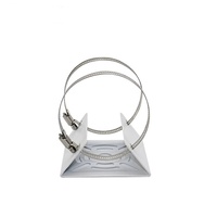 Support de montage sur poteau CCTV en métal fer de haute qualité pour l'extérieur et l'intérieur pour caméra de sécurité