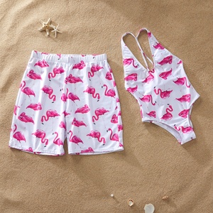 Traje de Baño Familiar al por Mayor, Pantalones de Playa para Hombre, Bikini de Una Pieza, Traje de Baño para Niños en Existencia - Product Image 2