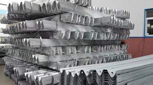 Barandilla de carretera galvanizada, barandilla de tráfico, barrera de choque - Product Image 6