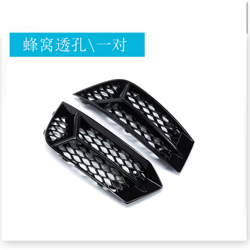 Une paire de trous traversants en nid d'abeille