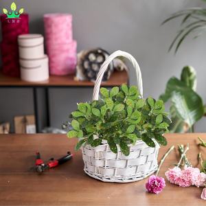 Piante artificiali artigianato da parete foglie di seta foglie verdi per decorazioni floreali fai da te decorazione centrotavola festa ghirlanda di nozze - Product Image 5