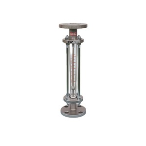 เครื่องวัดอัตราการไหลแบบปรับพื้นที่ได้ รุ่น Tokyo Keiso R-101-E แบบหลอดแก้ว 300mh การเชื่อมต่อแบบหน้าแปลนแก๊ส สำหรับใช้งานกับก๊าซธรรมชาติ - Product Image 1
