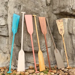 उत्कृष्ट संतुलन थोक नवीनतम लकड़ी चप्पू बोर्ड लकड़ी के शिल्प लंबी oars विभिन्न आकार ड्रैगन नाव paddles के लिए गृह सजावट