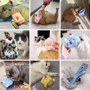 Mainan Hewan Peliharaan Lucu Bentuk Swiss Roll dari Bahan Plush Lembut untuk Anjing dan Kucing dengan Kertas Berkerut - Product Image 5