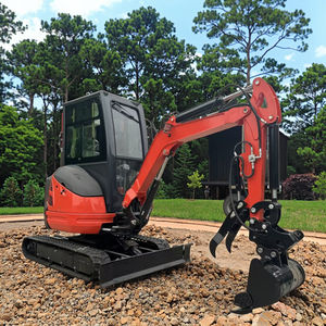 Escavatore Compatto ad Alta Velocità e Resistenza 2.5T Tipo Cingolato Scavatore Portatile con Grande Capacità del Benna Rinforzata Durevole e Robusto - Product Image 1