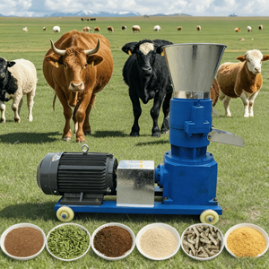 Machine à granulés d'aliments pour <span class=keywords><strong>animaux</strong></span> <span class=keywords><strong>de</strong></span> haute qualité 1-2T/h 55kw, machine à fabriquer des granulés d'aliments pour <span class=keywords><strong>animaux</strong></span> pour une utilisation dans les fermes et les ranchs - Product Image 2