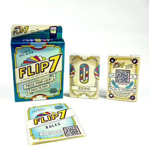 Juego de Cartas Flip 7 para 3 Jugadores, Edades 8+, Versión en Inglés Portátil - Product Image 4