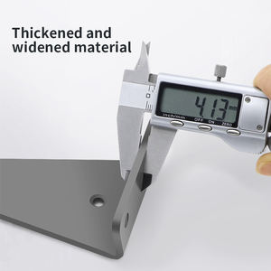 Support de panneau en acier triangulaire KAERBAIDE, support <span class=keywords><strong>invisible</strong></span> à charge lourde, cadre de support, étagère de séparation, suspension fixe - Product Image 5