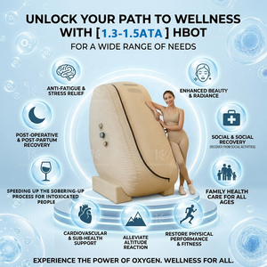 Cámara de Oxígeno Hiperbárico 1.3ATA 1.5ATA con Descuento por Volumen, 10L/Min O2 Pod para Reventa Global de Belleza y Salud en el Hogar - Product Image 3