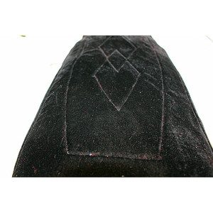 Funda de asiento de terciopelo negra para vehículo eléctrico, motocicleta, protección engrosada para ciclismo - Product Image 3