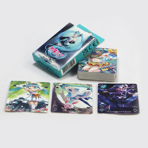 Jeu de cartes de poker personnalisé avec des personnages d'anime classiques, papier artistique de haute qualité, boîte de collection de cartes à jouer pour la famille - Product Image 5