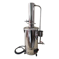 Distillateur d'Eau Industriel Électrique de Laboratoire en Acier Inoxydable 3L à Commande Automatique avec Alarme de Coupure de Courant