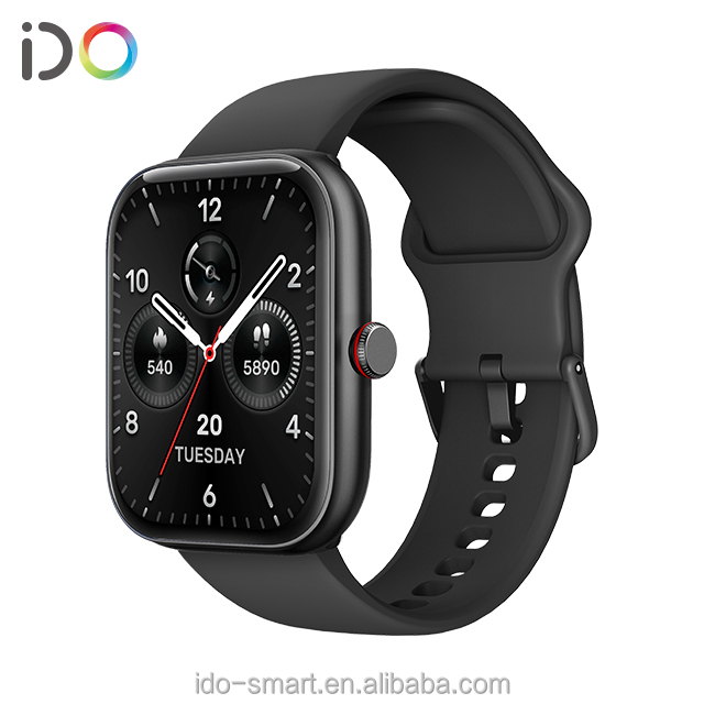 1.91"HD Touchscreen Multi-functional Fashion Smart Watch IP68 Waterproof Alexa Voice Health Tracker Multi-sport Mode IOS Android