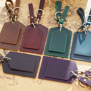 Handmade Vintage Leather Card Holder Genuine Cowhide Mini Bus Protective Cover Student Campus Coin Card Holder - Product Image 2