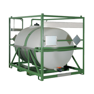 Carvel 1570x2390x2000mm tanque de polietileno cilíndrico horizontal para mercancías peligrosas, 3000lt - Product Image 1