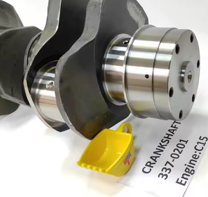 Cigüeñal de motor usado 337-0201 para excavadora E374D Wheelloader 988B C15 MOTOR C15 Cigüeñal 3370201 - Product Image 1