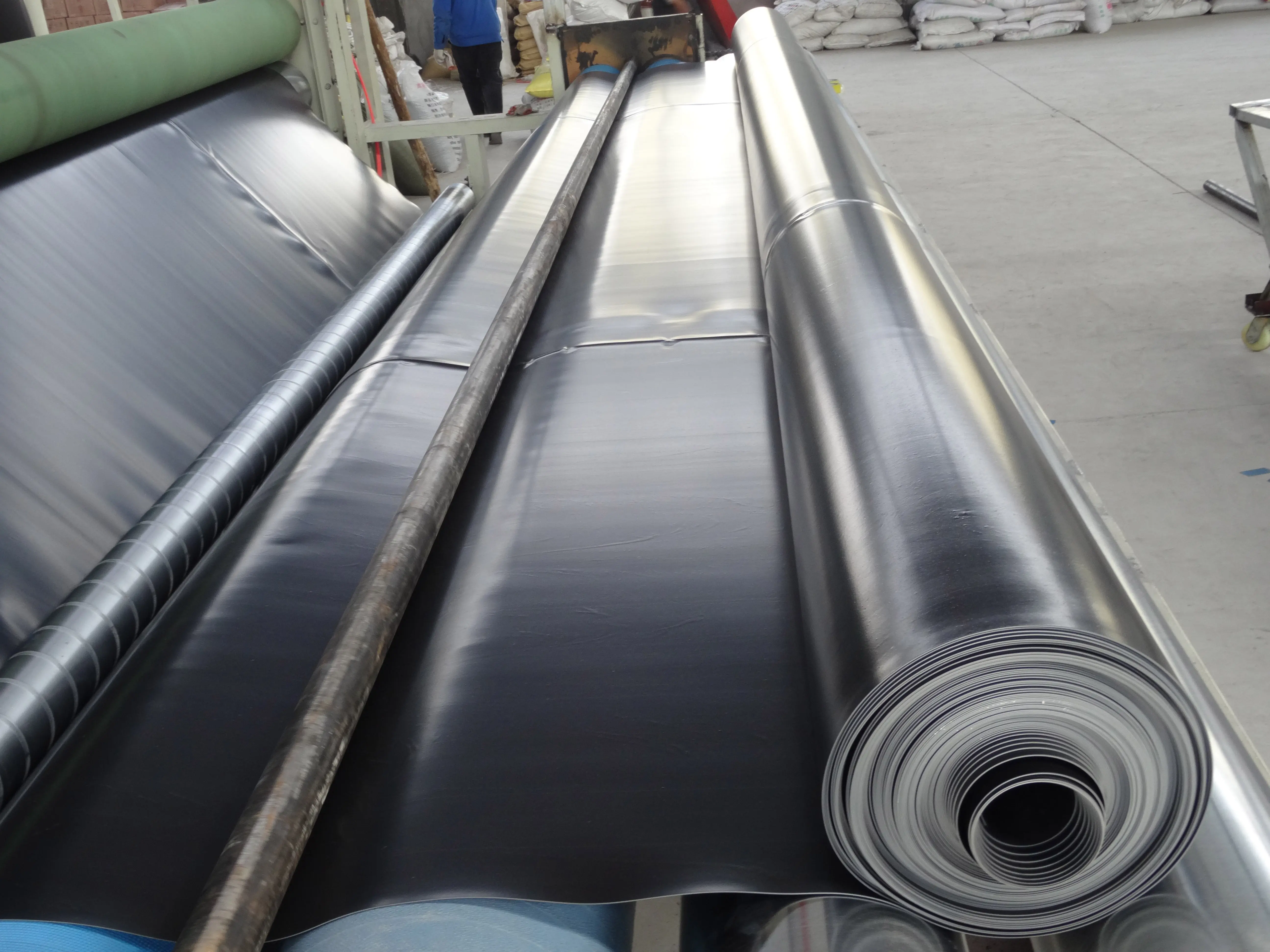 HWYAA Competitive Price 3FM1800 Three Layer Geomembrane Film Blowing Machine China Jinan Engineering With Strength Store