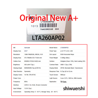 شاشة LCD أصلية مقاس 26 بوصة بدقة 1366*768 LVDS 30pins طرازات LTA260AP05 LTI260AP01 LTF260AP01 LTF260AP03 LTA260AP02 T260XW06 V0 V1 V260B3 LE1