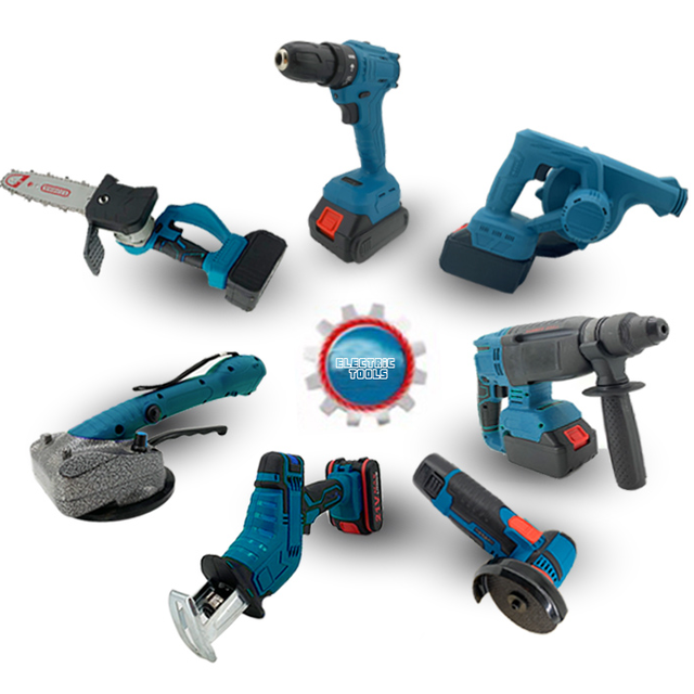 Ready to Ship Full Range Electric Corded and Cordless Power Tools Electric Tool Set
