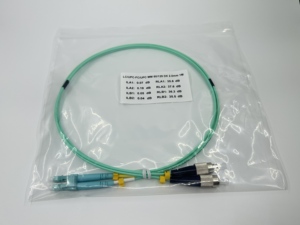 Customized 2.0mm MM Multi-Mode Fiber LC/UPC To FC/UPC Duplex <strong>Optical</strong> Patch Cord For FTTX Datacenter OM1 OM2 OM3 OM4 OM5 - Product Image 2