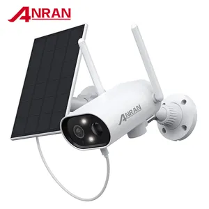 Anran OEM PTZ Optics Solar betriebene Kamera 3MP Wifi CCTV-Außen kamera mit Batterie Cloud Storage Smart Home Überwachungs kamera