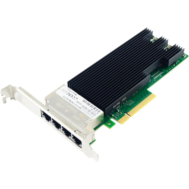 इंटेल X710-T4 10GbE 4 पोर्ट RJ45 PCI-एक्सप्रेस x8 तांबा नेटवर्क एडाप्टर एनआईसी