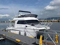 8.8m/29ft Catamaran Aluminium Bateau Loisirs Visites et Pêche Voyages CE Approuvé à vendre
