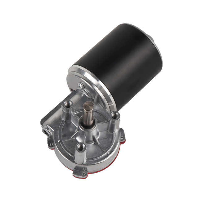 JW6480B Professional 24V 109RPM 19.22W Brush Worm Gearbox Motor for Boat Fan Home Automation Appliances