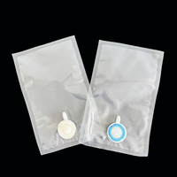 Sac de recharge de savon liquide Bag-in-Box (BIB) de 1 litre avec robinet, sac intérieur pour gel lavant pour les mains, pour emballage de distributeur