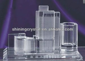 Oem/ODM đánh bóng pha lê 3D xây dựng khách sạn mô hình Dubai thủ công quà tặng cho Bảng trang trí tình yêu chủ đề - Product Image 6