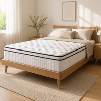 Matelas pur haute densité, emballé sous vide, épaisseur et taille personnalisables, ODM