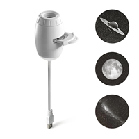 Projecteur de lumière Salange en promotion : Lampe d'ambiance pour voiture et chambre, projecteur romantique Lune, Saturne et étoiles